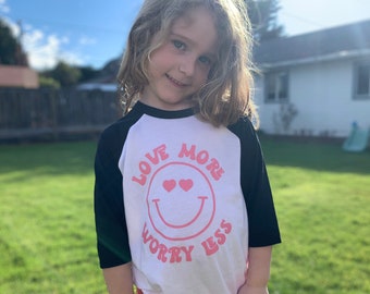 Valentines Shirt / Toddler Smiley Face Shirt / Kids Valentines Shirt / Cute Toddler Shirt / Toddler Gifts / Valentines Gift