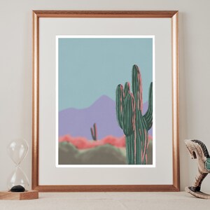 Arizona Sunrise Digital Artwork - Digital Download