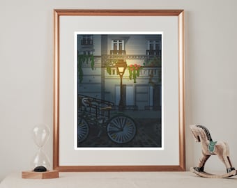 La Nuit Digital Artwork - Digital Download- Fits Every Standard Frame