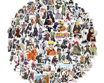 naruto stickers etsy