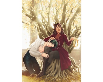 The High Queen of Elfhame Postcard