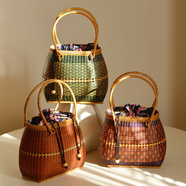 Woven Basket Purse - Etsy