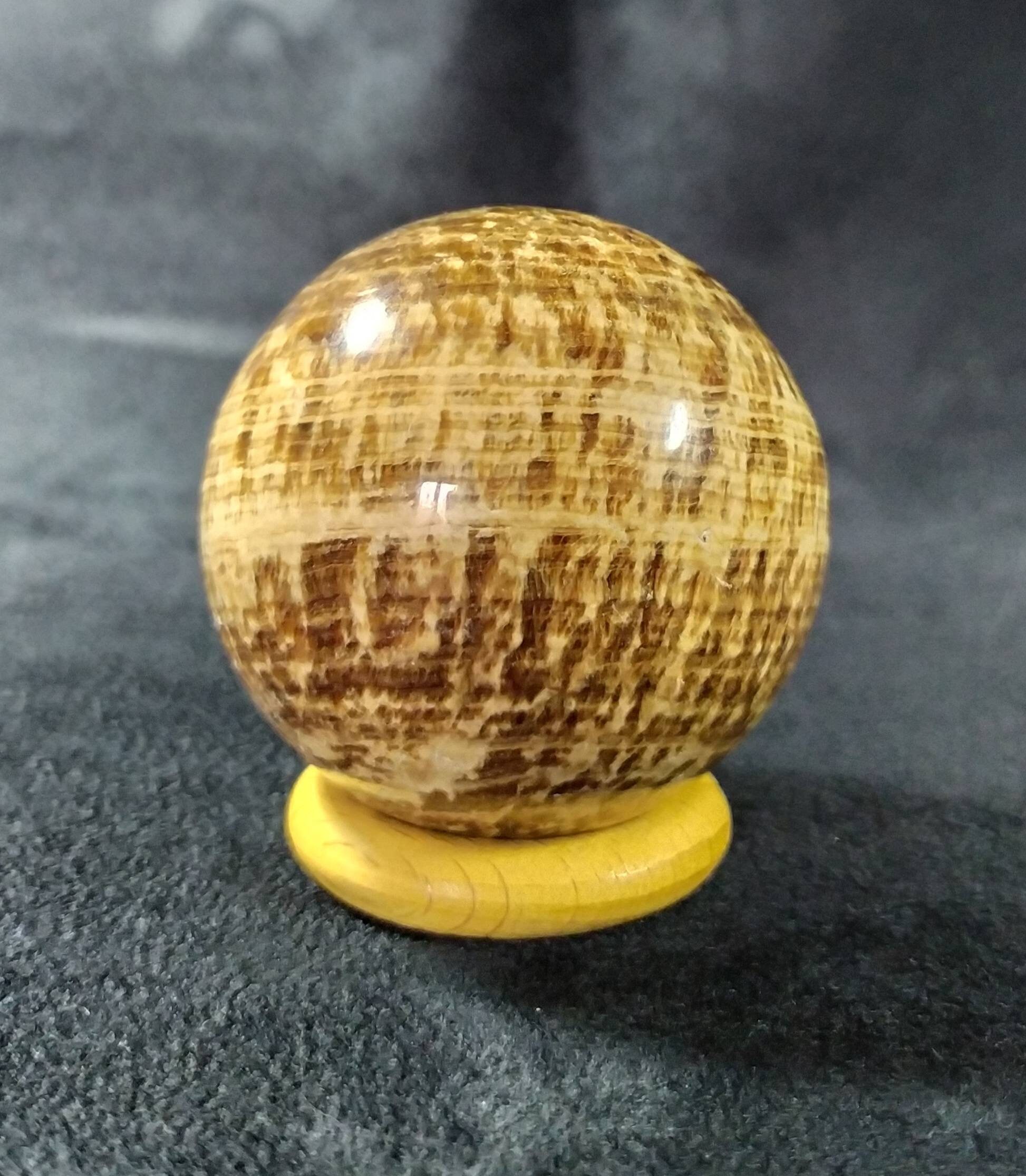 Sphère en Aragonite Zonée