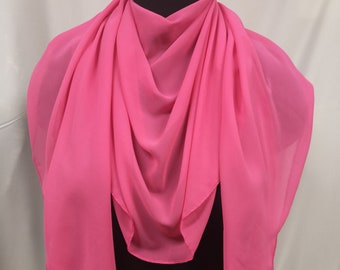Chiffon shawl