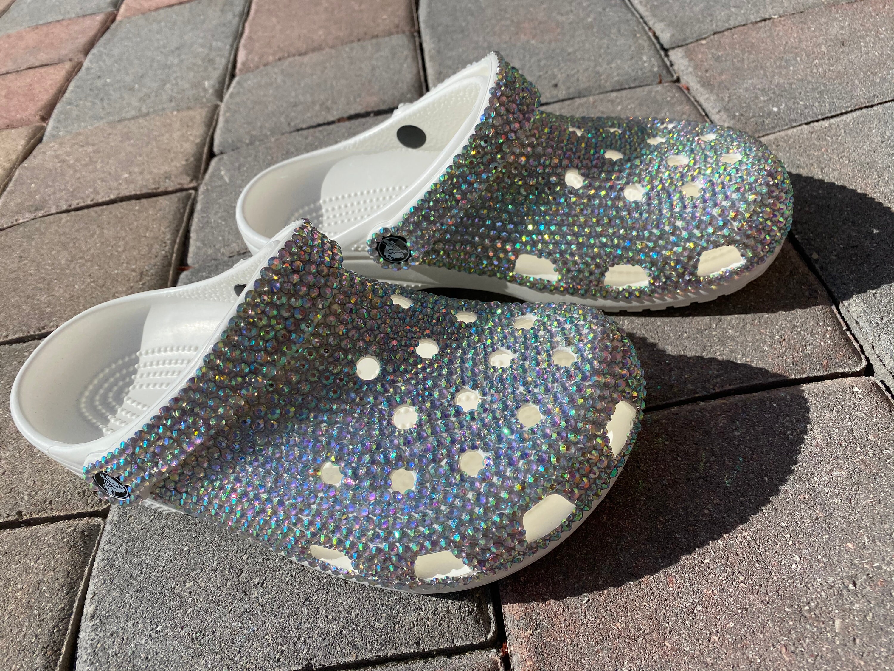 jeweled bridal shoes