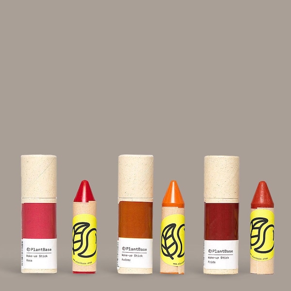 3 in 1 Make-Up Stick, Lidschatten, Rouge, Lippenstift / Zero Waste, Made in Germany