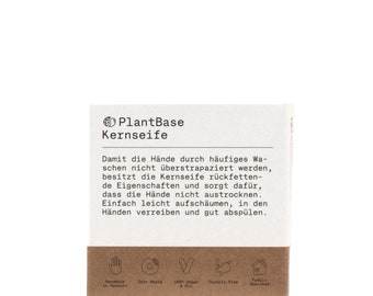Kernseife - Zero Waste, 100% vegan & bio, Naturkosmetik, Handmade in Germany