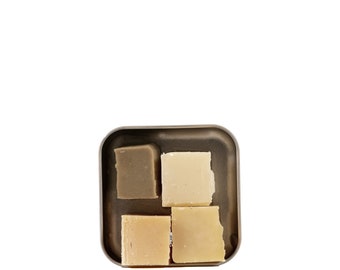 Paquet test de savon - boîte de conserve - zéro déchet, 100% vegan & bio, cosmétiques naturels
