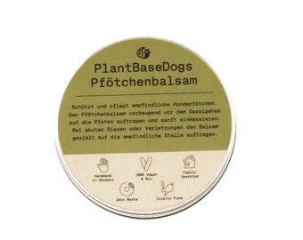 Pfötchenbalsam - Zero Waste, 100% vegan & organic, natural cosmetics, handmade in Germany