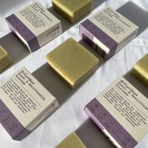 Ayurveda Shower and Facial Soap - Zero Waste, 100% vegan & organic, natural cosmetics, handmade in Germany