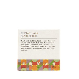 Children's soap - Zero Waste, 100% vegan & organic, natural cosmetics, handmade in Germany
