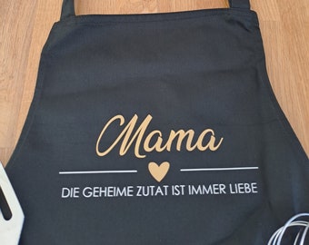 personalisierte Kochschürze, personalisierte Backschürze, personalisierte Schürze, personalisiertes Geschenk, Geschenk Mama