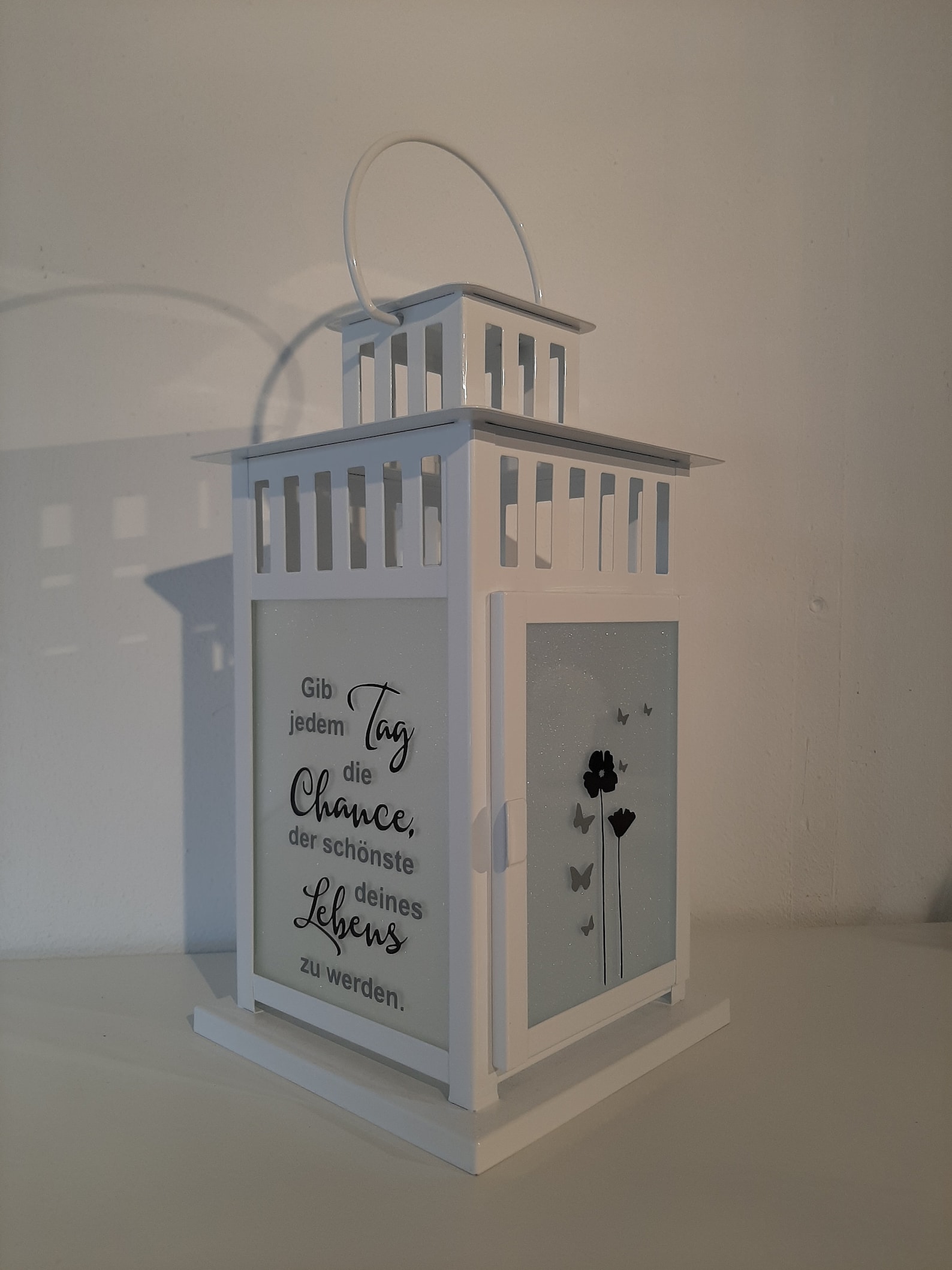 Laterne mit Spruch Geschenk Deko Haustür Wohnaccessoires Etsy