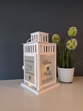 Lantern with saying, gift, decoration, wedding anniversary, home accessories, garden decoration, wedding gift, personalized gift