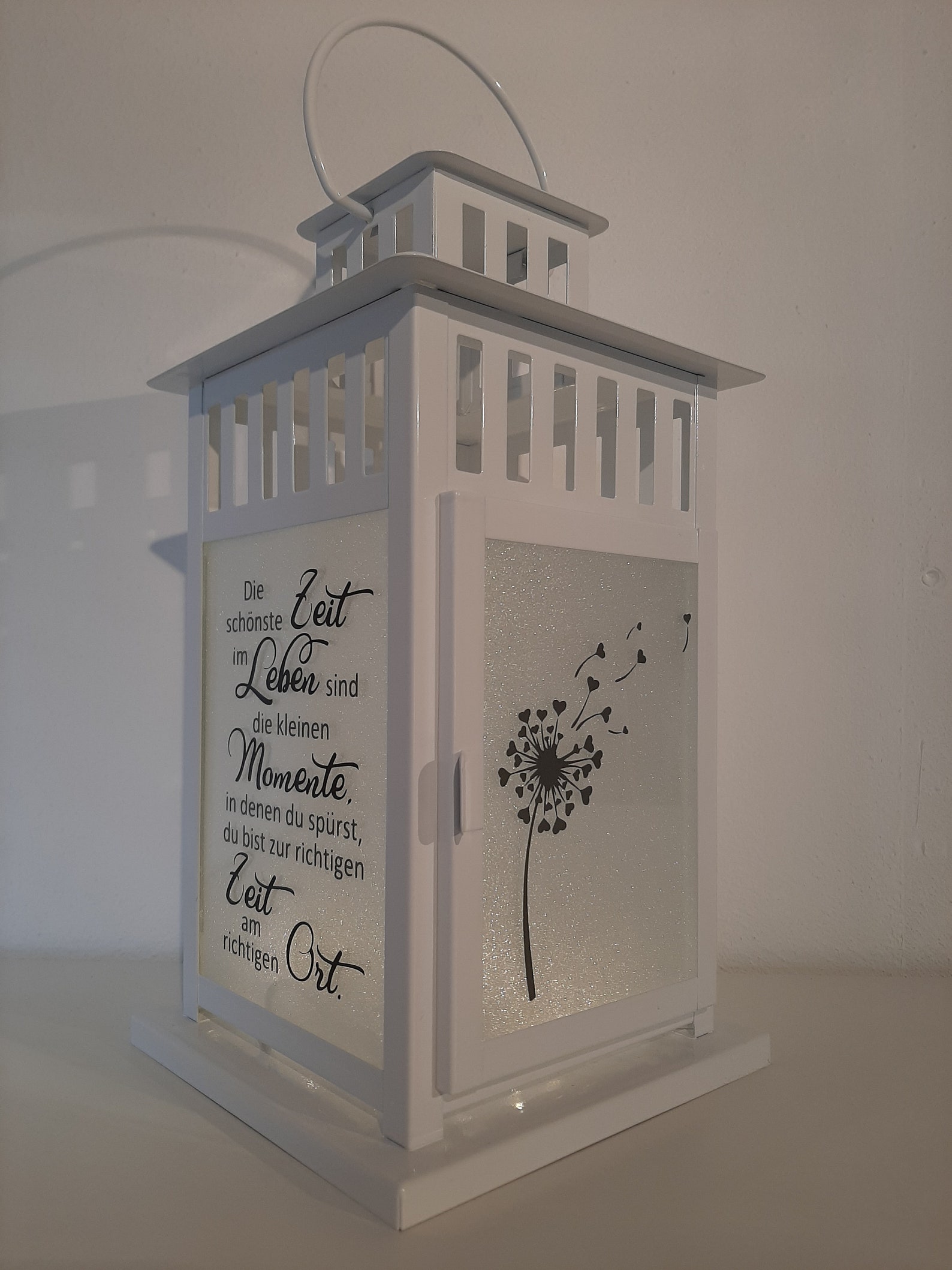 Laterne mit Spruch Geschenk Deko Haustür Wohnaccessoires Etsy
