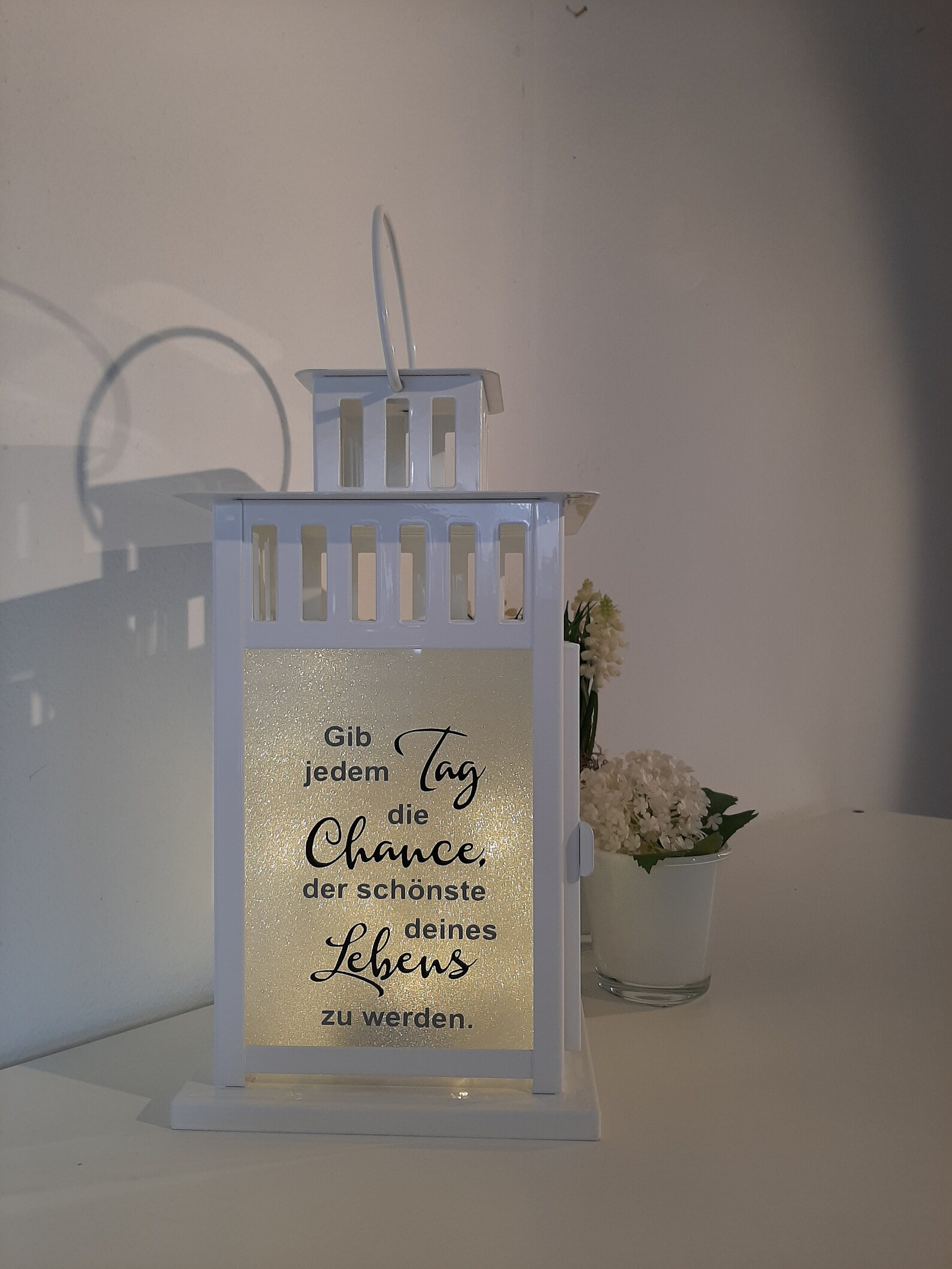 Laterne mit Spruch Geschenk Deko Haustür Wohnaccessoires Etsy