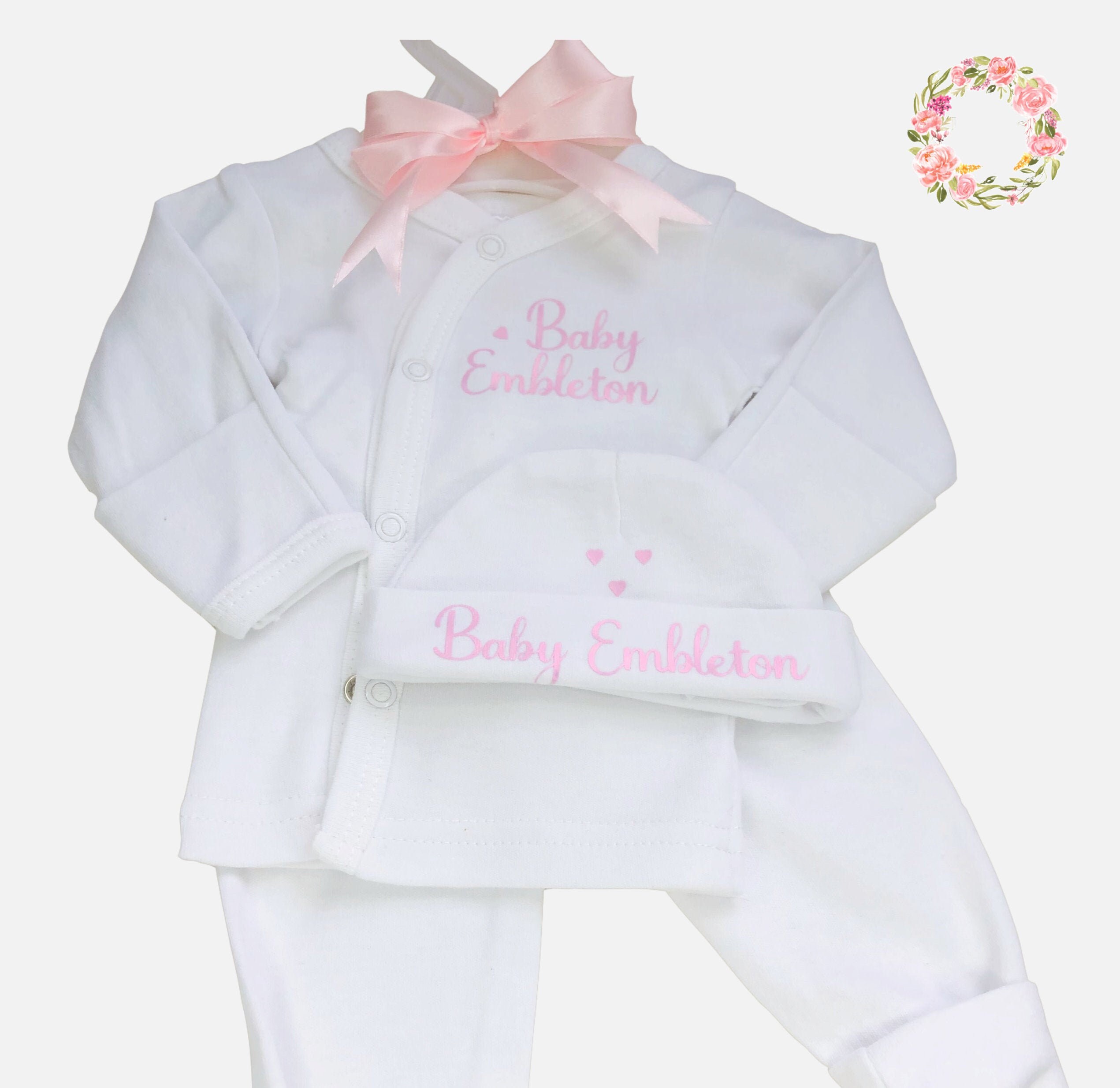 Personalised Tiny Baby Clothes Personalised Tiny Baby Etsy UK