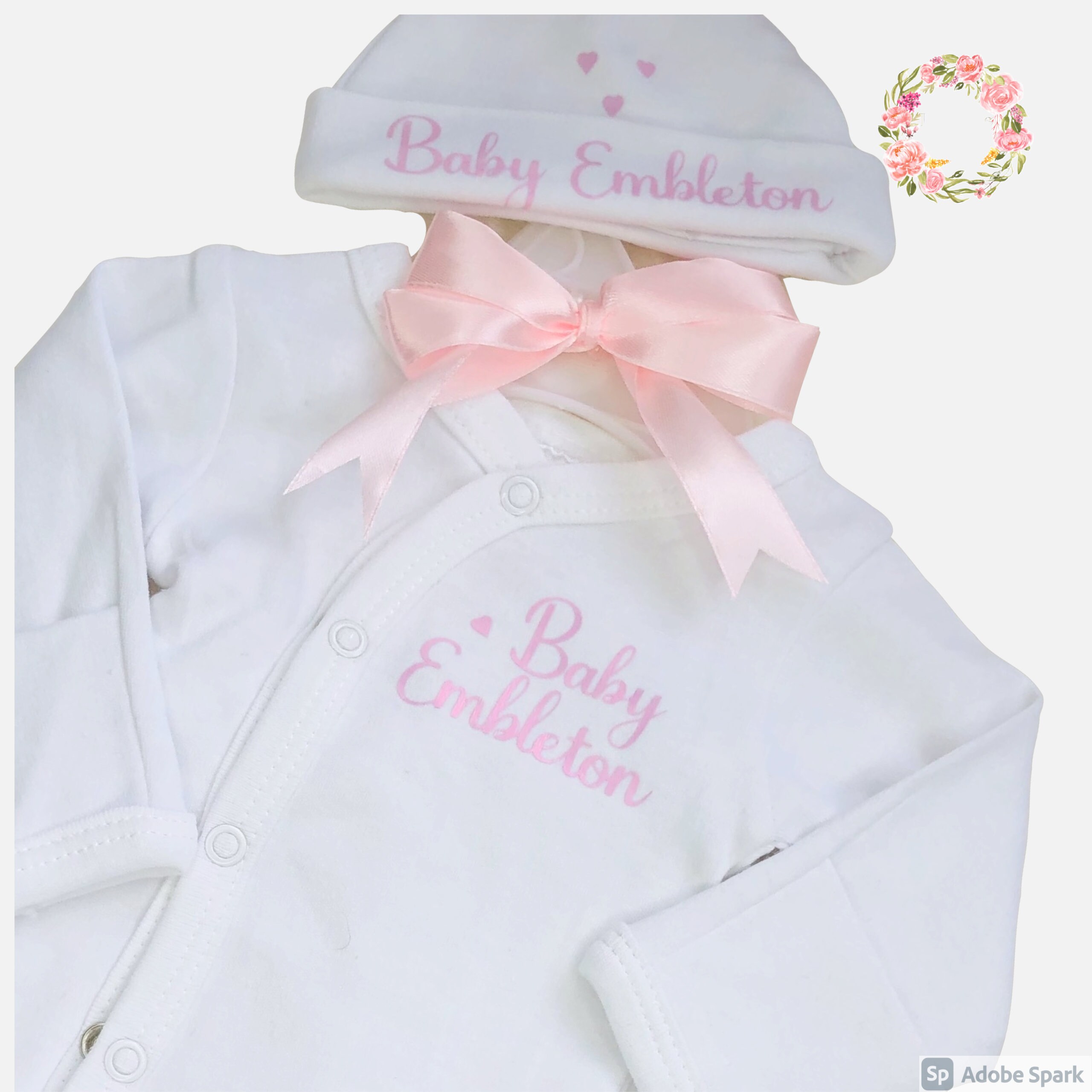 Personalised Tiny Baby Clothes Personalised Tiny Baby Etsy UK