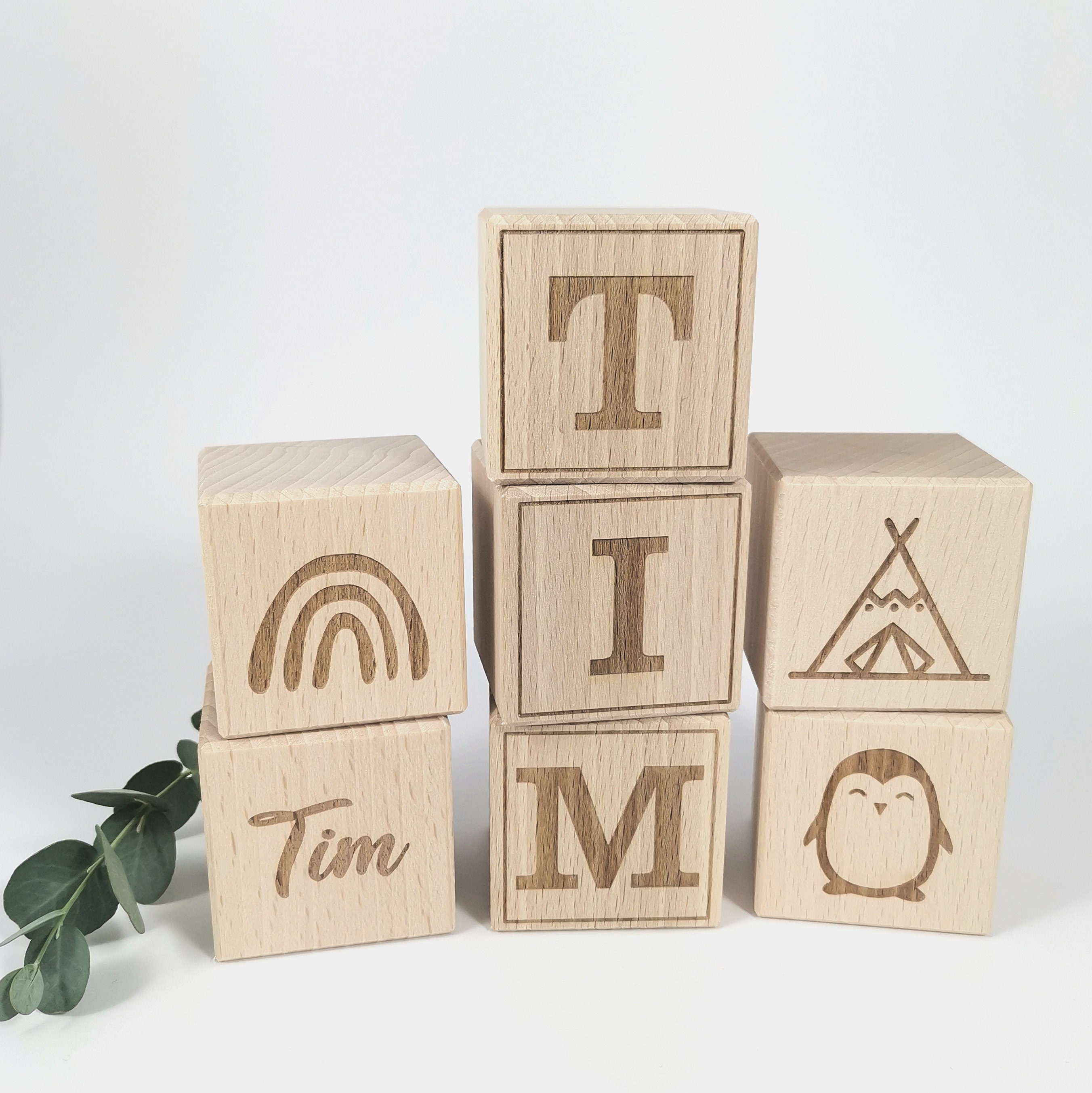 wooden cube for baby