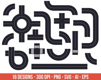 Download Road Clip Art Etsy
