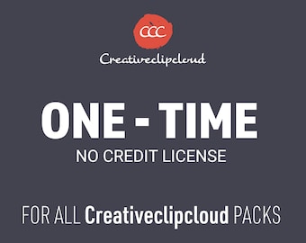 ONE TIME, No Credit required Commercial License