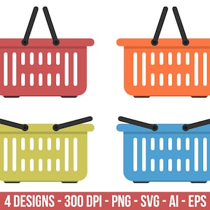 Vlakke gekleurde klemklem clipart reeks. Digitale afbeeldingen of vectorafbeeldingen voor commercieel en persoonlijk gebruik.
