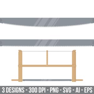 Handzagen clipart set. Digitale afbeeldingen of vectorafbeeldingen voor commercieel en persoonlijk gebruik.