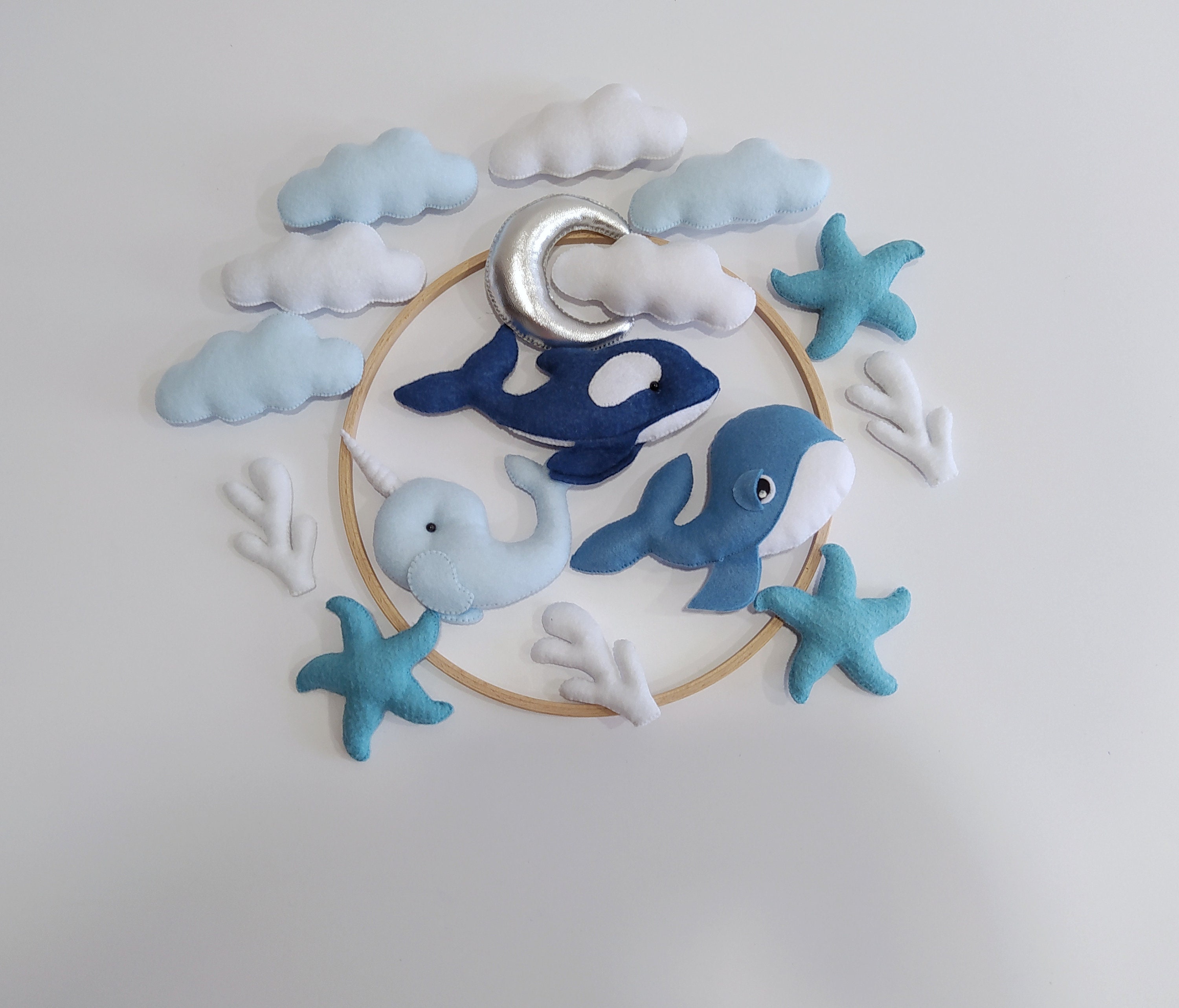 Babybett Organizer - Hängende Aufbewahrungstasche Fürs Kinderzimmer | 40x20 Cm