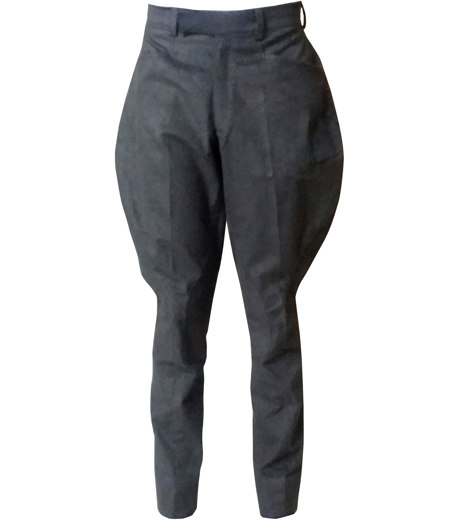 Mens Gray Corduroy Jodhpur Pants Sports Cotton Jodhpuri Trousers