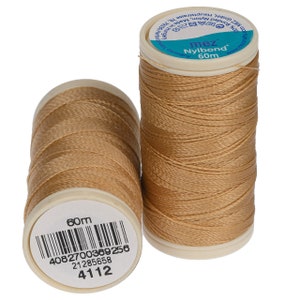 Nylbond - hand sewing thread - Extra Strong Elastic Thread for doll and teddys making