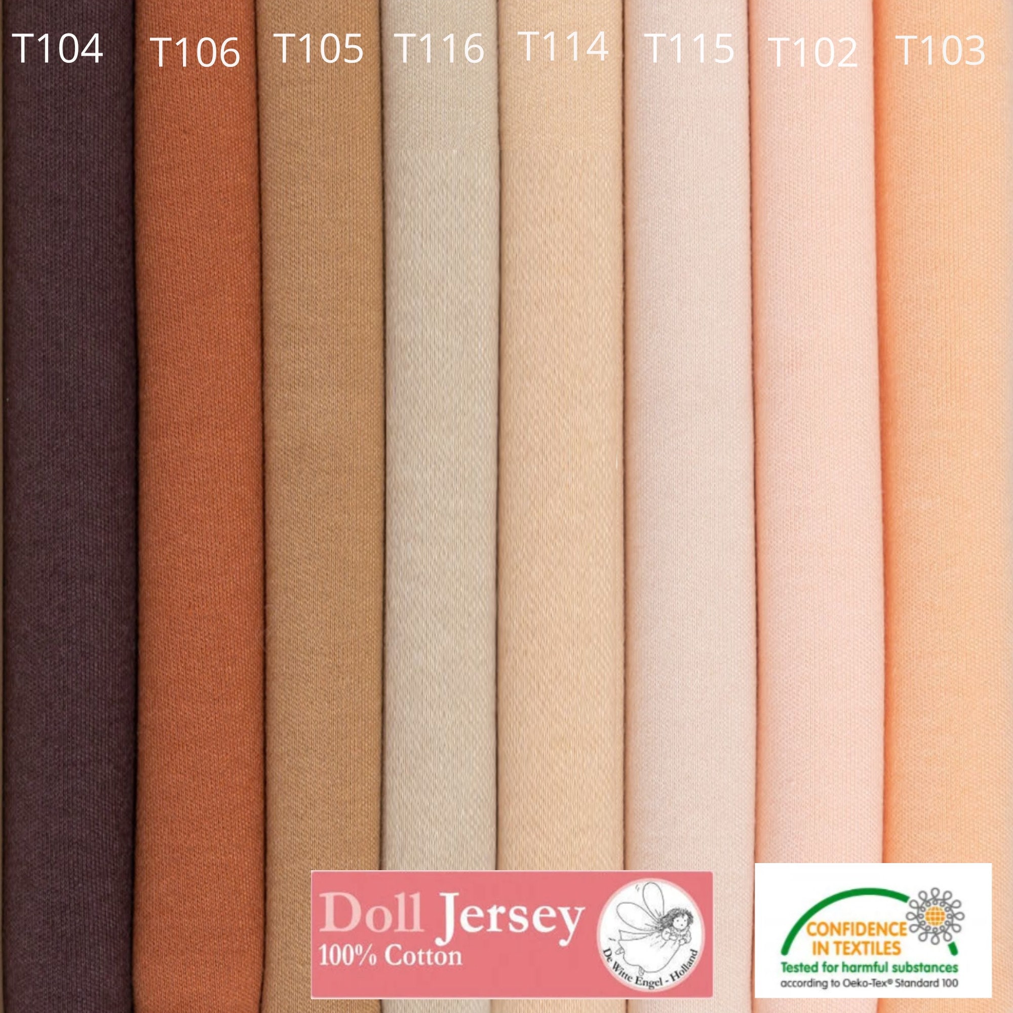Tricot De Luxe - European Import - Oeko-Tex® - Orange Tricot De Luxe - European Import - Oeko-Tex® - Orange