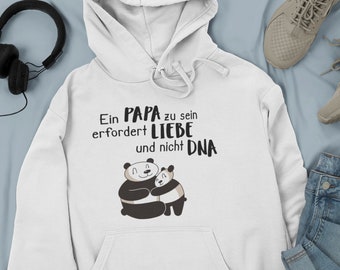 Stiefpapa Bonus Papa Unisex College Hoodie T Shirt Geschenk Vater Panda