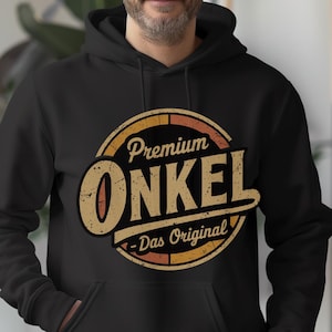 Uncle Hoodie Vintage – Premium Uncle the Original – Funny Gift for Cool Uncle Birthday