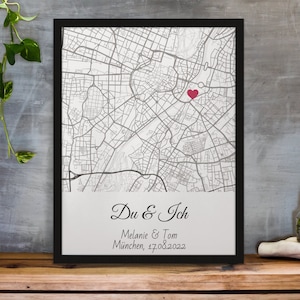 Wedding gift personalized | Wedding Gift | wedding anniversary | Valentine | individualized poster city map city map