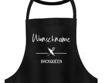 Grillschürze Kochschürze Backschürze Grillschürze mit Namen Schürze personalisiert Geschenk Freundin Mama Schwester Küche