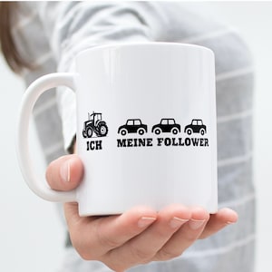 Farmer Tractor Mug Coffee Mug My Followers