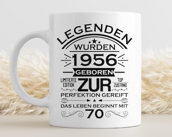 Gift for a 50th birthday: Legends were born in 1976. Man/Woman novelty item, mug, coffee cup, gift idea