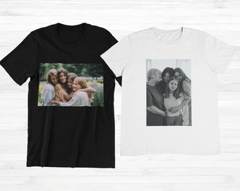 T-Shirt Personalisiert | Name Text Foto Bild | Shirt mit Druck Gesicht