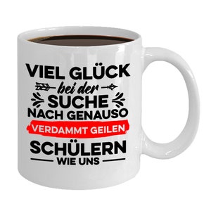 Farewell gift teacher lecturer mug