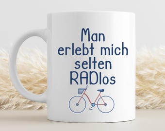 Bicycle Mug You rarely see me without a bike Gift idea Mug Gift for boyfriend husband wife girlfriend
