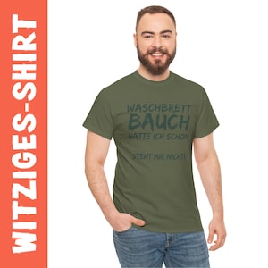 Funny T-Shirt Washboard Belly Saying | Funny Men&#39;s Women&#39;s Shirt Gift Humor Funshirt