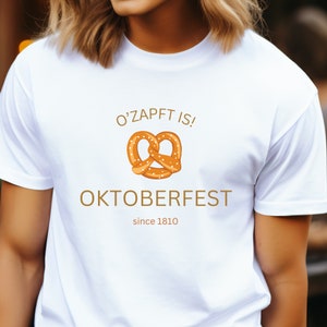 Trachten shirt women, dirndl t-shirt Trachten - Suitable for Oktoberfest O&#39;zapft is