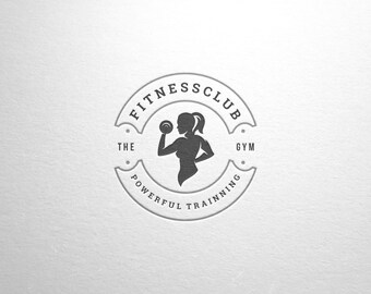 Fitness Logo Etsy