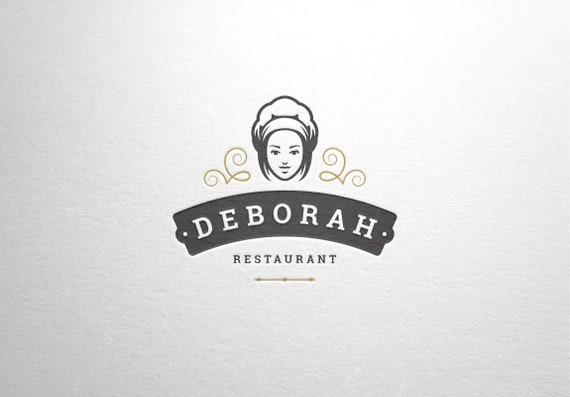pics Female Chef Logo Design woman chef logo design template female baker chef face restaurant logo design branding cook logo premade logo custom logo