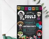 EDITABLE Invitation, Day of the Dead Birthday Halloween Invitation, Dia de los Muertos, Printable Invitation, Costume Party Template, Corjl