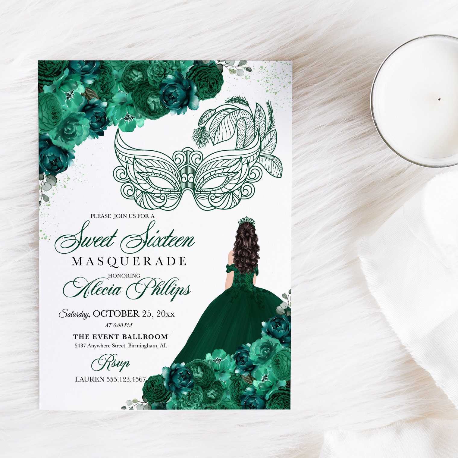 How to Make a Scroll Party Invitation • Crafting a Green World