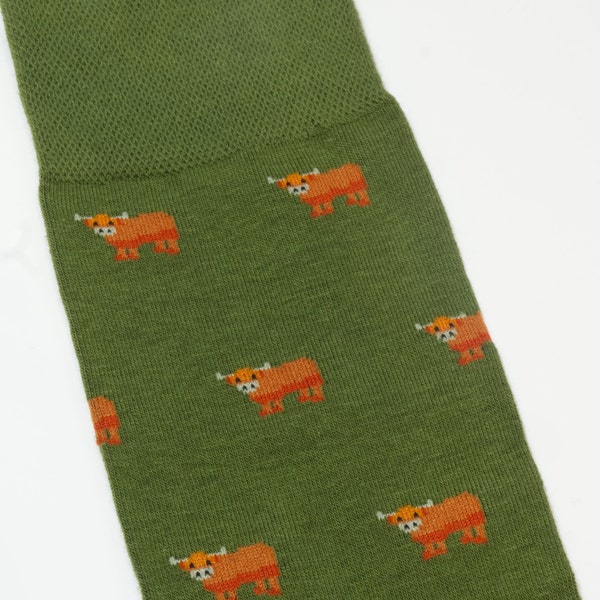 Calcetines Highland Cow - Regalo o recuerdo perfecto