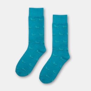 Chaussettes monstre du Loch Ness | Idée cadeau amusante Nessie pour lui