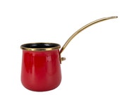 Enamel Turkish Coffee Pot Induction