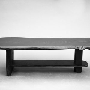 Black ash coffee table